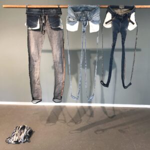 Oud textiel getransformeerd